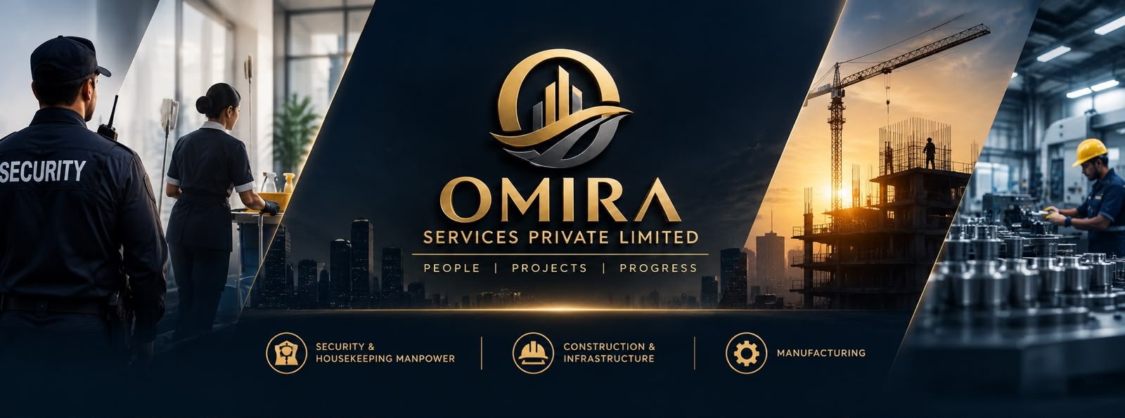 OMIRA brand banner representing the OMIRA corporate brand